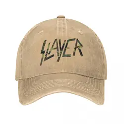 Camo Logo 1980s Band Trash Metal czapki baseballowe Vintage zestresowany pogromca czapka typu Snapback mężczyzn damskie czapki z lato na świeże powietrze