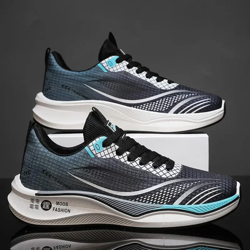 Men's Shoes Sneaker 2024 Spring and Summer Student New Tenis Shoes Soft Bottom Wild Mesh Surface Shoes