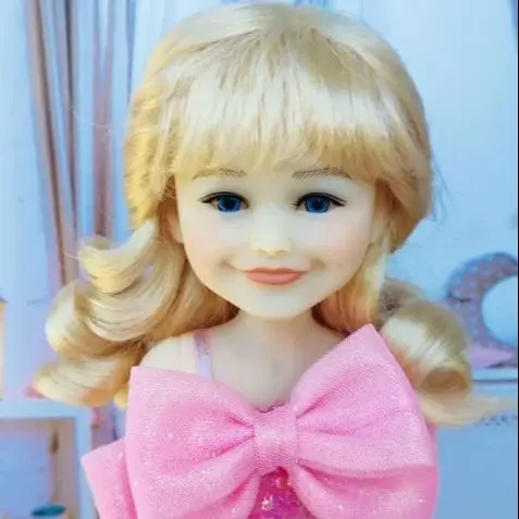 

JD366 1/4 1/3 красивые синтетические мохеровые парики BJD размер 7-8 дюймов 8-9 дюймов мягкие кукольные волосы милые аксессуары для кукол
