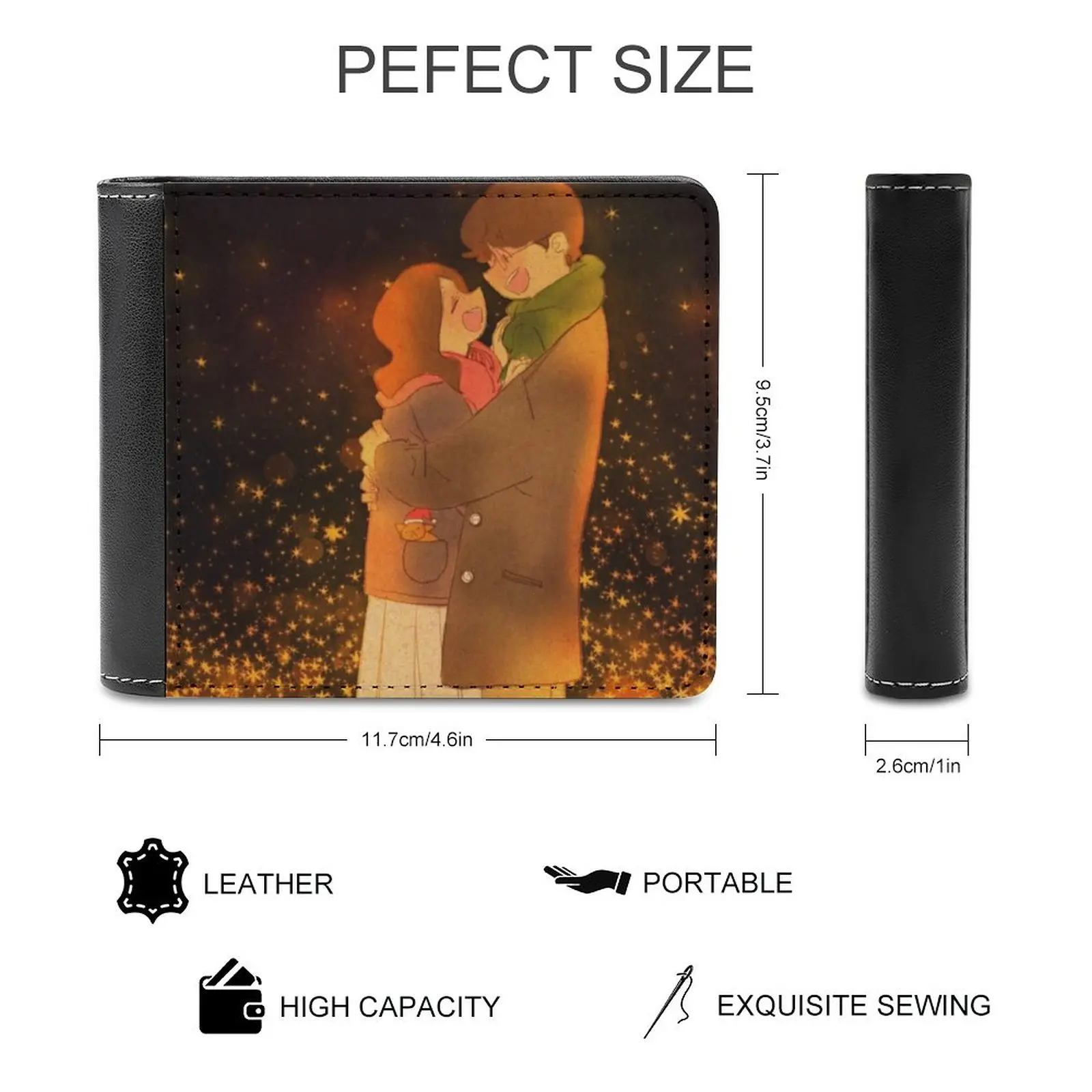 ルフィ素晴らしいデザインパターンレザーメンズ財布ホット販売新メンズ財布トレンドカードパック財布アニメマンガルフィモンキー