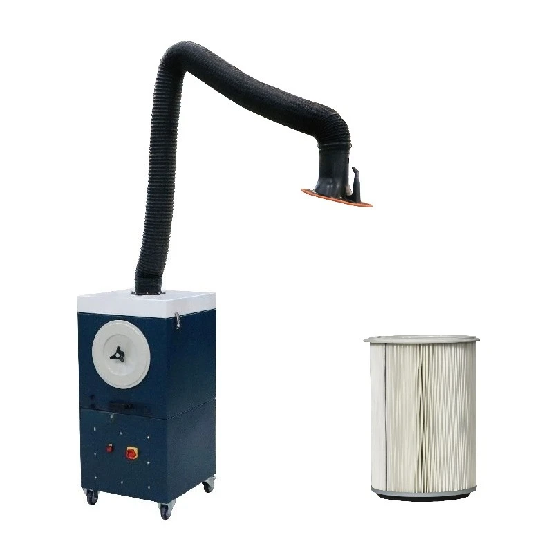 New Three-Layers Filter Mobile Welding Fume Extractor with Dust Collector Core Components