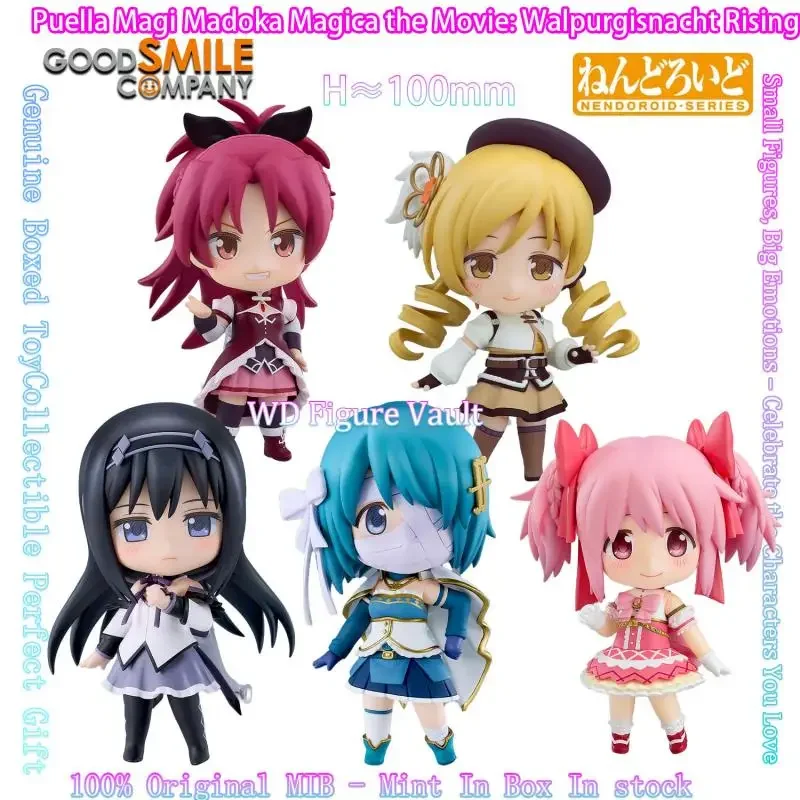 W magazynie figurki GSC Nendoroid Puella Magi Madoka Magica Madoka Kaname Miki Sayaka Tomoe Mami Homura Akemi Sakura Kyoko. — 2