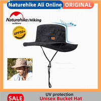 Naturehike Folding Bucket Hat Outdoor Sun UV Protection Hats Breathable Hiking Fishing Camping Climbing Bionic Jungle Hat