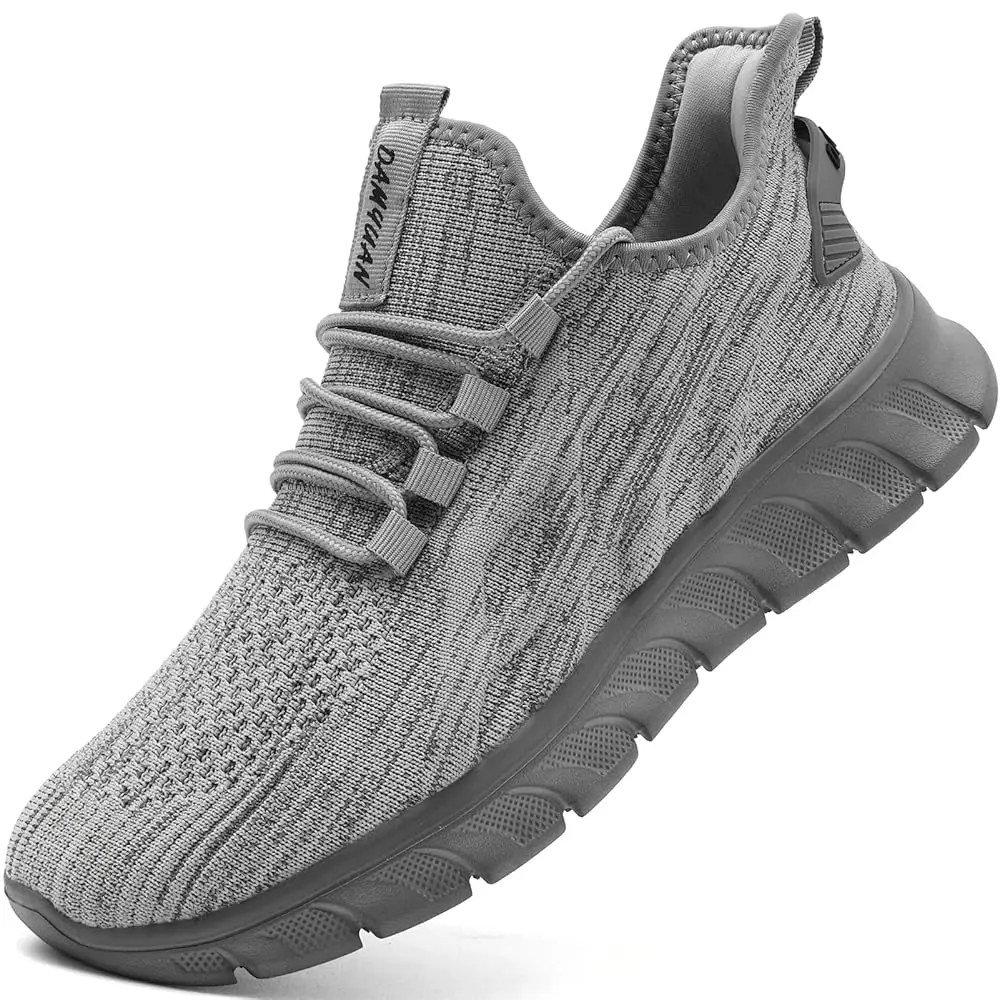

Men Running Shoes Tennis Walking Gym Slip On Workout Athletic Fashion Sneakers Lightweight Breathable Sport Jogging Casual Shoe