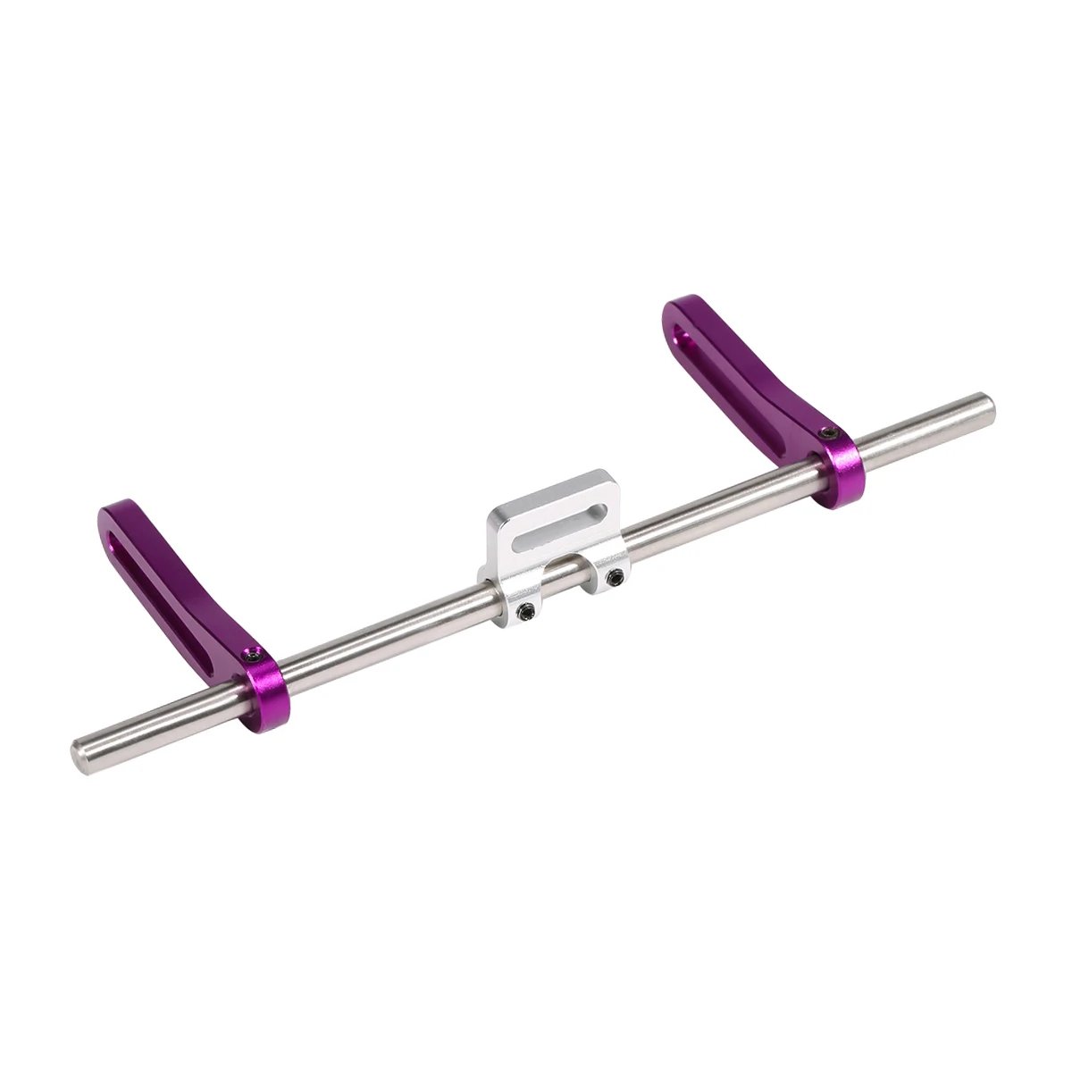 Aluminum Adjustable Modular Fairlead Fits 4.5mm Tube Bumper 1/10 RC Crawler Scale Winch SCX10 Pro Comp Builds Chassis Upgrade