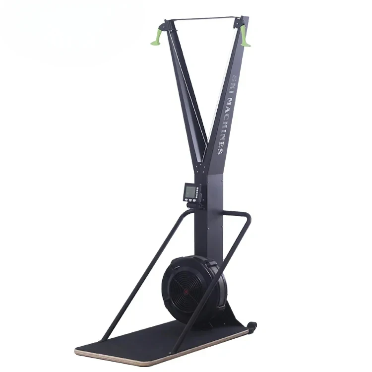 Air drag ski machine ski simulator gym machine exercise indoor and outdoor fitness equipment