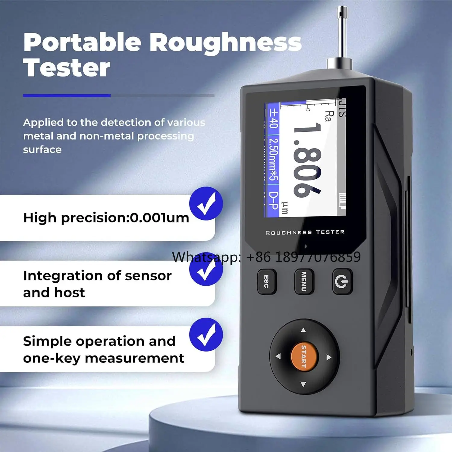 GSR750 Surface Roughness Tester High Precision Measurement For Industrial Applications