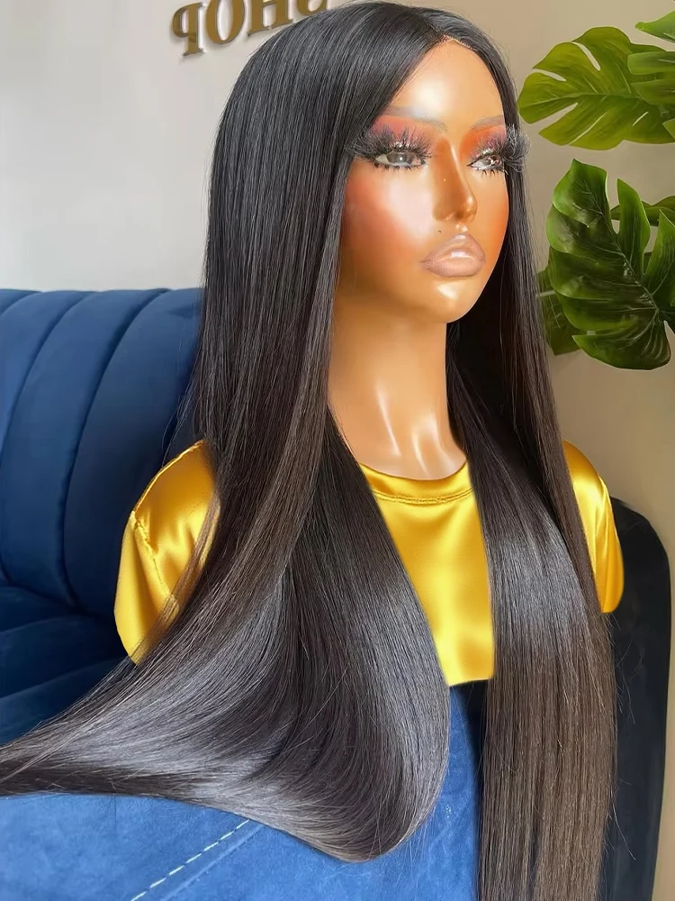 

40 46-дюймовые прямые парики из натуральных волос 13x4 13x6 Прозрачный парик Hd на фронтальной части шнурка Бразильские 360 парики на шнуровке для женщин 300%