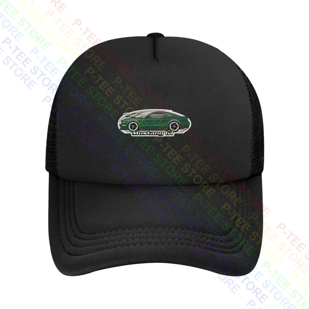 08 2008 09 2009 Mustang Gt Bullitt Baseball Cap Snapback Caps Knitted Bucket Hat