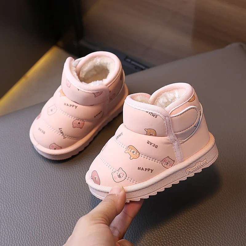 Winter Child Casual Boots 2025 New Retro Children's Flat Breathable Boot Simple Girls Fashion Boots Child Anti Slip Short Boots