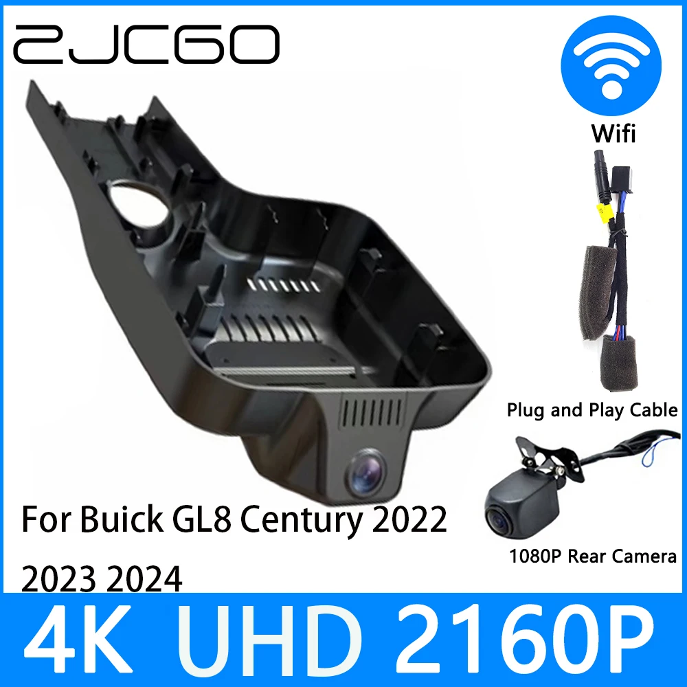 

ZJCGO Dash Cam 4K UHD 2160P Car Video Recorder DVR Night Vision Parking for Buick GL8 Century 2022 2023 2024