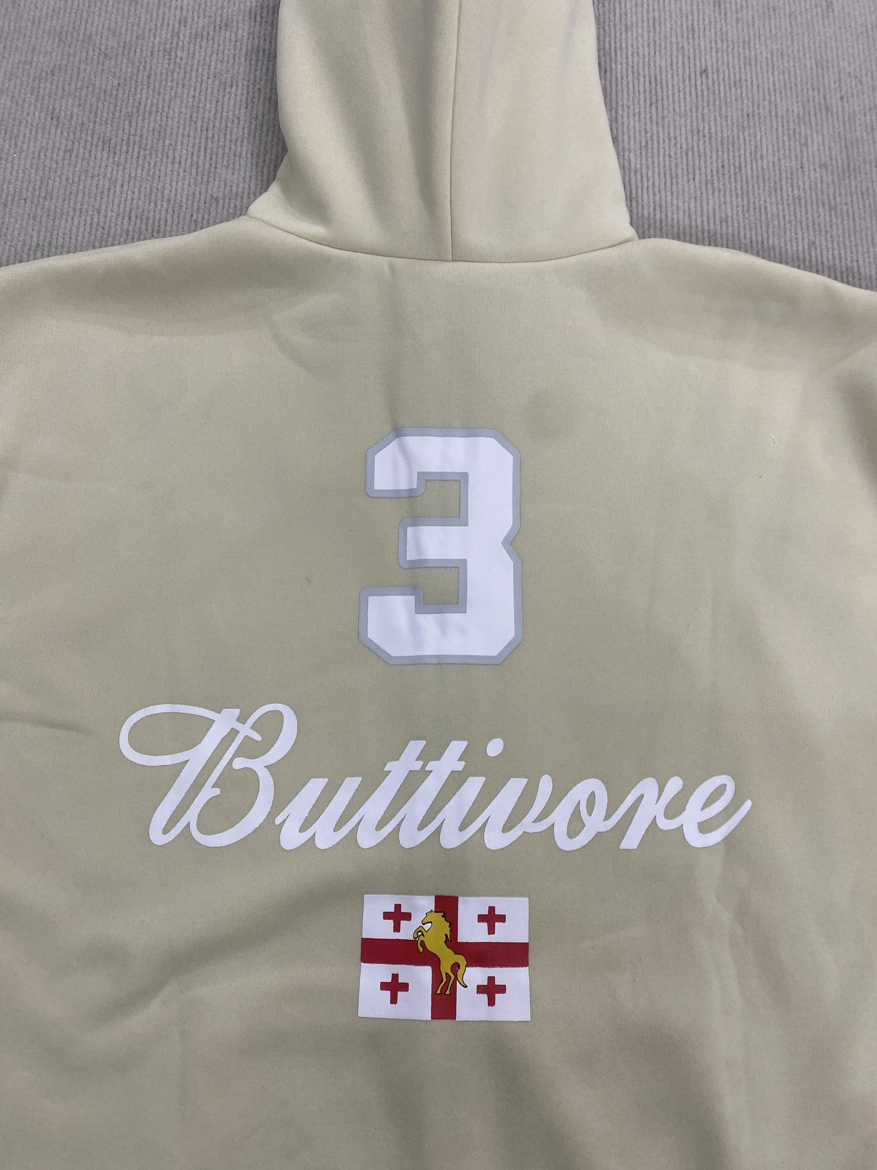 Unisex-Hoodie mit Farbblockdesign und Reißverschluss, Kapuze mit Kunstfellbesatz, Pferdeflaggen-Stickerei, Buchstabendruck, Oversize Y2K Hip-Hop Streetwear – Detail 5