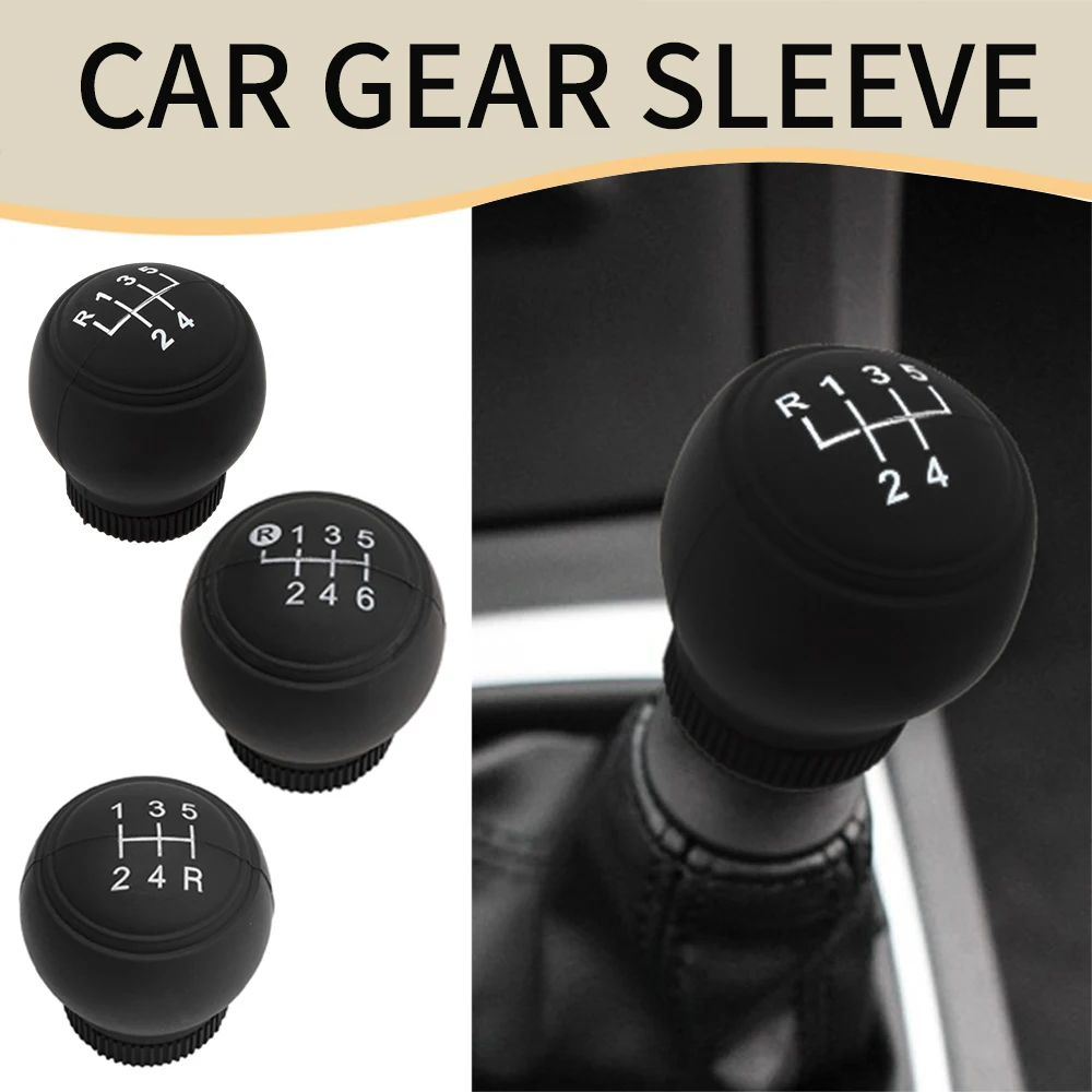 Universal Gear Shift Knob Silicone Cover Protect Top WaterProof Nonslip Dustproof WaterProof Lever Handle Skin Manual Shifter