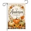 Custom Photo Fall Garden Flag, Personalized Autumn Yard Decor llz
