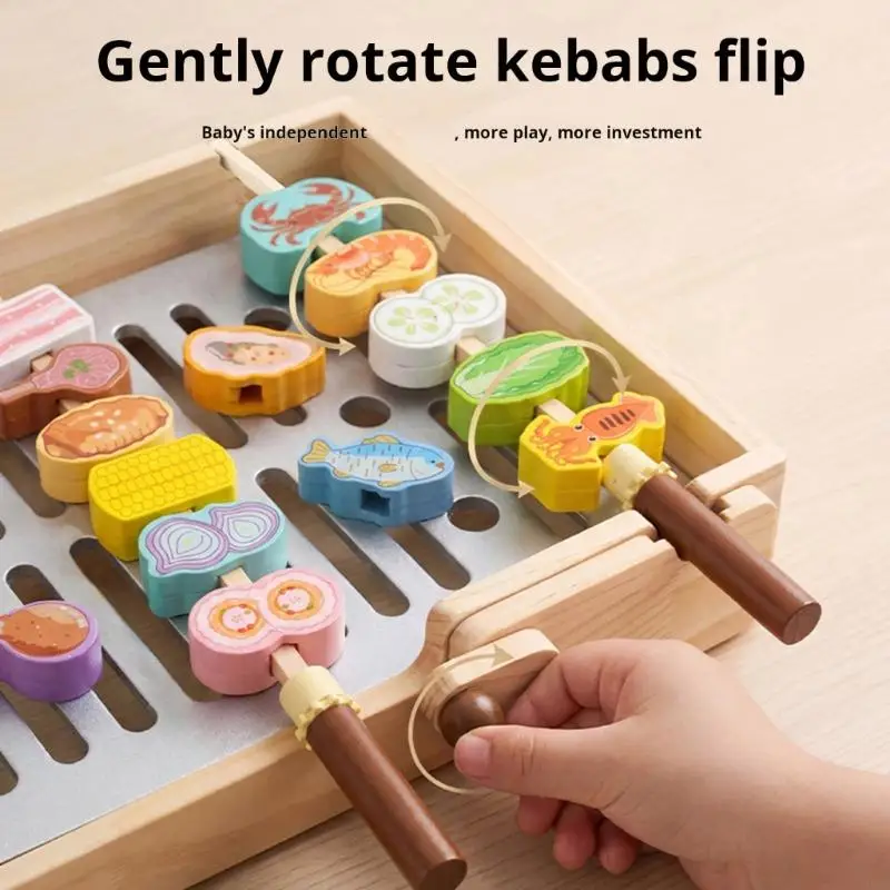

Realistic Mini Cooking Toy for Children Pretend Play Cooking Grill Interactive Game and Safe for Educational Play A2UB