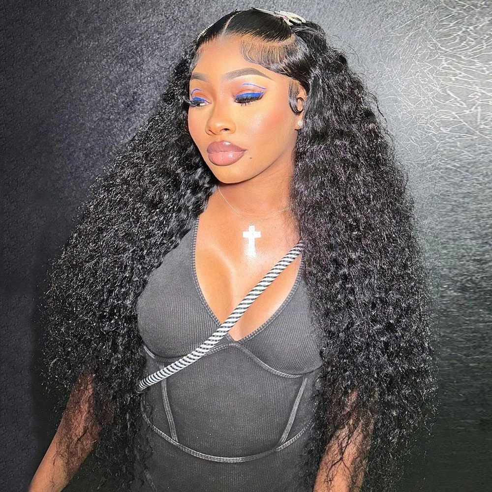 

Loose Deep Wave Hd Frontal Wig Neddie 13x4 Wet And Wavy Water Wave Lace Front Wig Curly Human Hair Wigs For Women