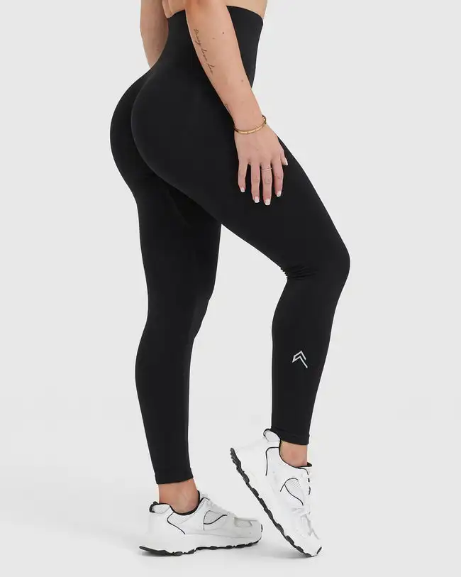 Legginsy sportowe damskie Oneractive Fitness, bezszwowe, elastyczne, jednolite legginsy do jogi, treningu fitness, do ćwiczeń w tempie wolnym.