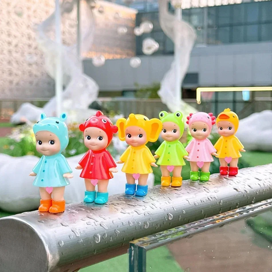 Gloednieuw I Love Rainy Day Series Blind Box Collectible Mini Figure Cute Desktop Decor Kid Verjaardagscadeau Pre-Order