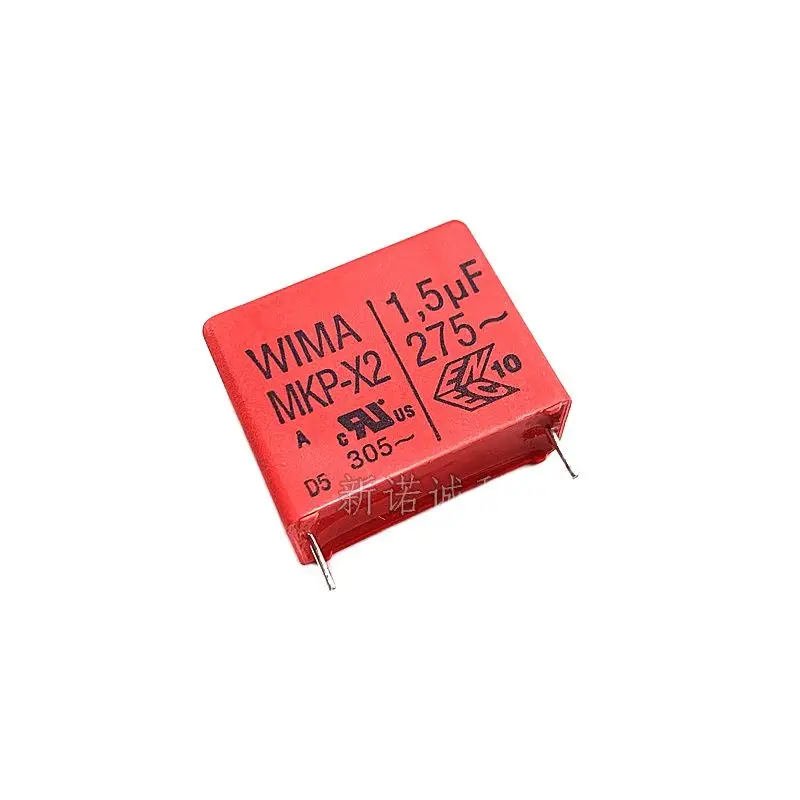 

10PCS/Weimar Capacitor WIMA 275VAC 155 1.5UF 275V 1U5 MKP-X2 Pin Distance 27.5MM