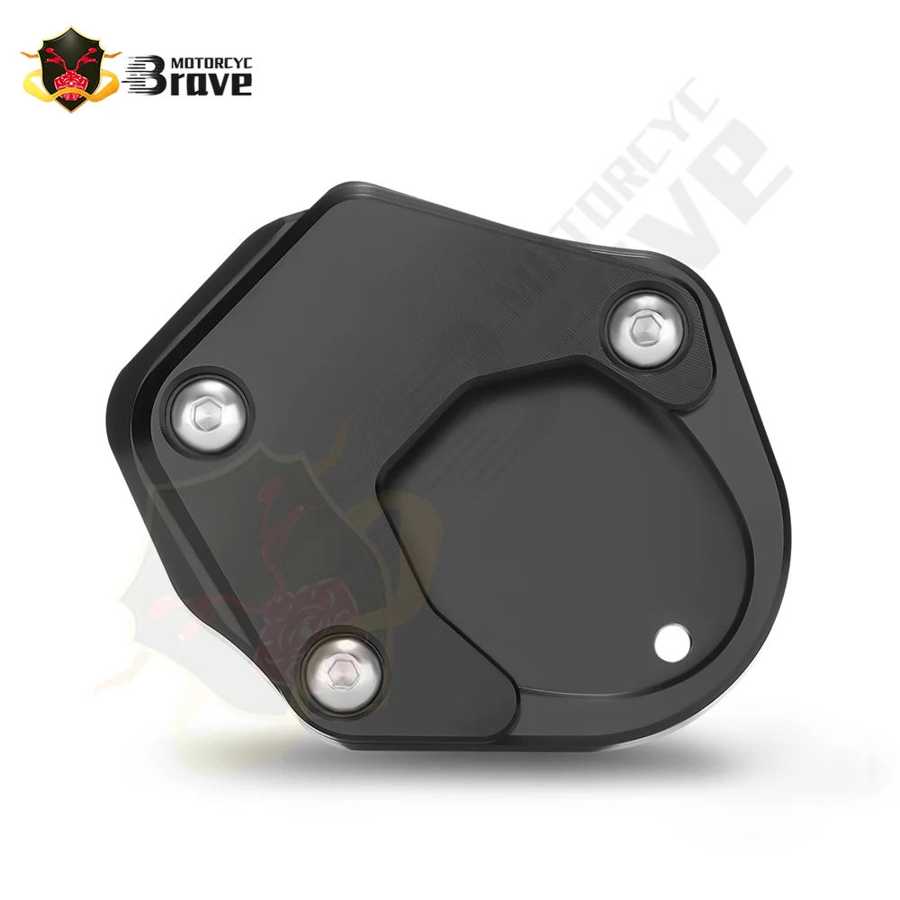 

Motorcycle Kickstand Foot Side Stand Extension Pad Support Plate Enlarge For Kawasaki KLX150 KLX150 BF KLX230/S/R