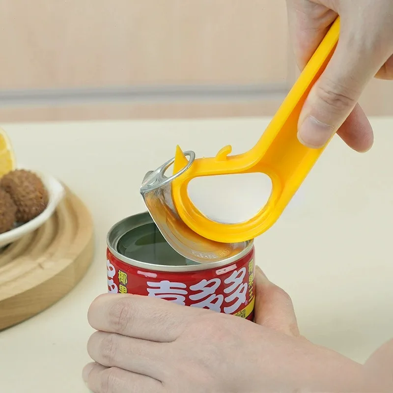 

1 PC Pull Ring Can Opener Can Opener Ring Pull Easy Can Opening Kitchen Accessories Kitchen Gadgets