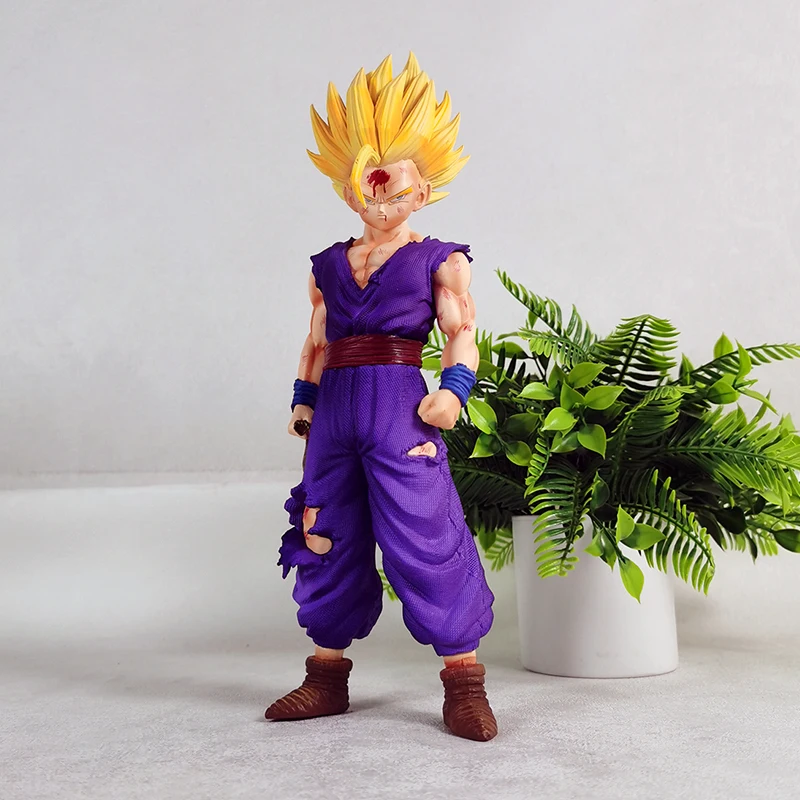 

2% Studio Dragon Ball Z Gohan Gk Statue PVC Figure Ultimate Gohan Super Saiyan Desktop Decor Anime Collectible Gift