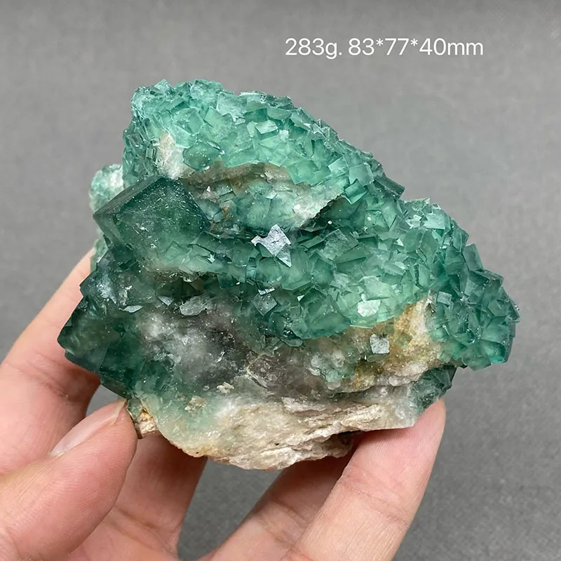 100% Natural green fluorite Mineral specimen cluster Stones and crystals Healing crystal Free shipping