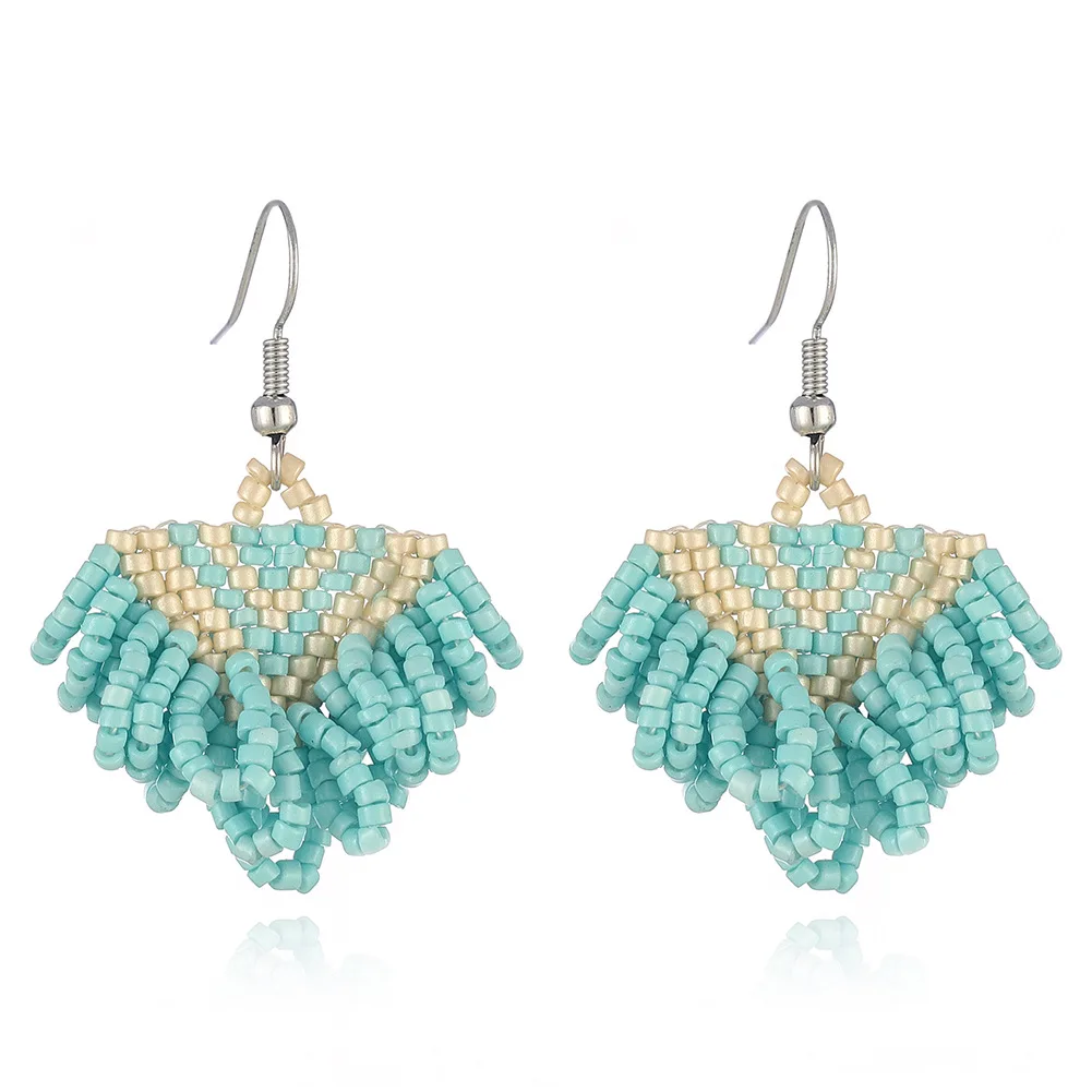 brincos-triangulares-simples-personalizados-com-franjas-brincos-geometricos-de-contas-de-arroz-luxo-leve-e-requintado