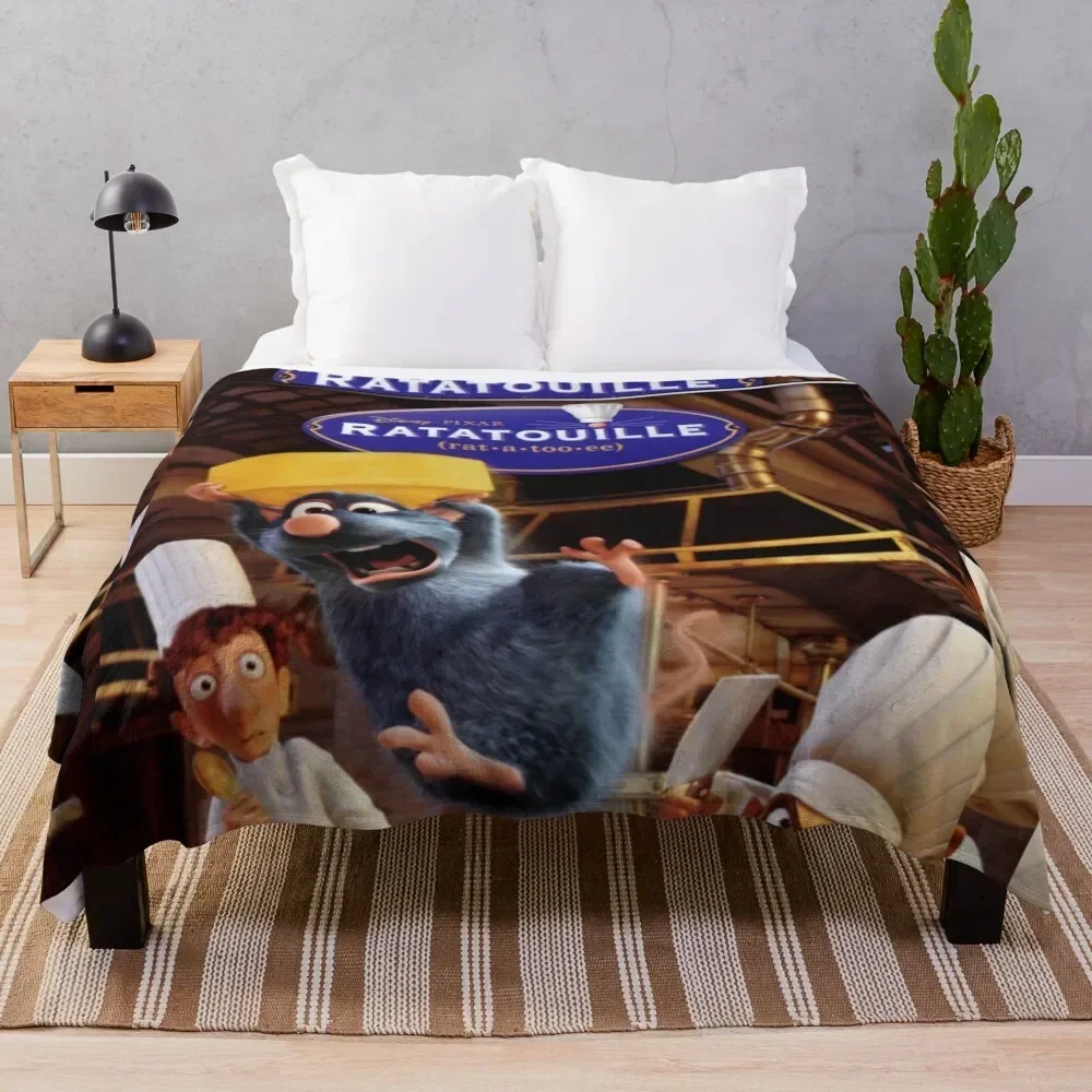 Threrat 2007 American Comedy Movie rat a too ee Throw Blanket Plush Luxury Throw Hairys Luxury Brand Blankets