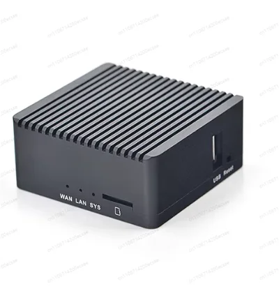 Open source mini development board CNC dual gigabit network port 1GB large memory R2S PLUS metal shell machine+5V3A power supply