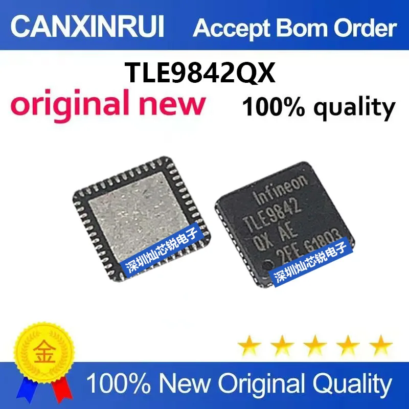 (5-100pieces)Brand new original TLE9842QX TLE9842 SMD VQFN48 ARM microcontroller chip
