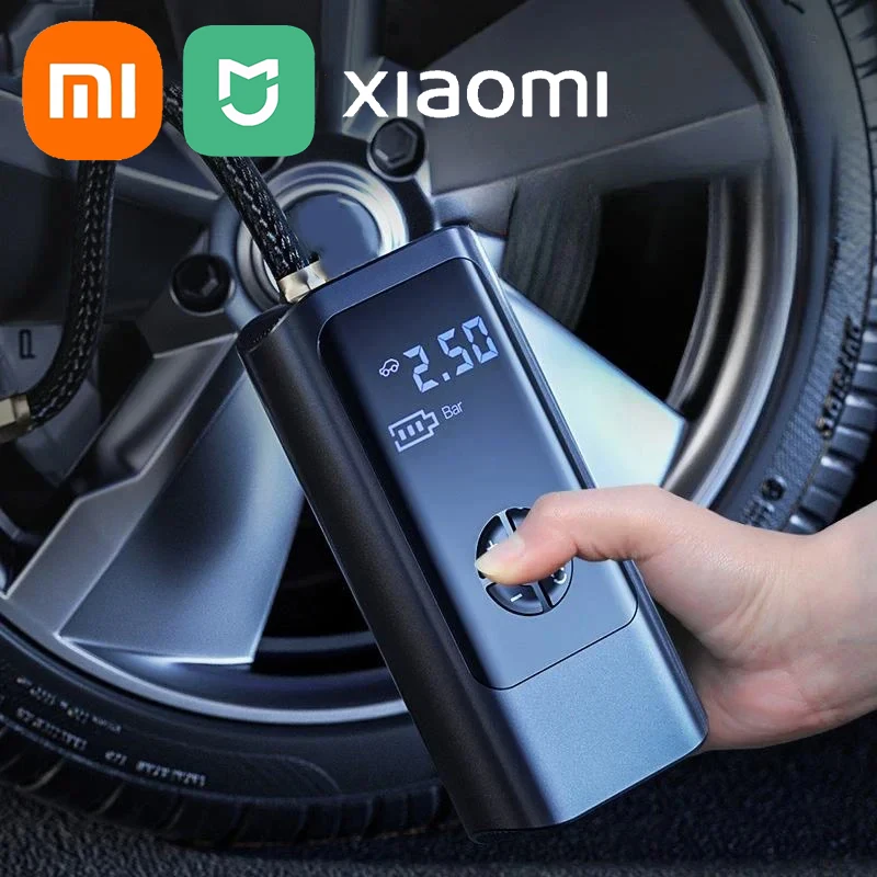 

Xiaomi Mijia 8000mAh Wireless/Wired Portable Car Air Compressor 12V 150PSI Electric Tire Inflator Pump for Car Motorcycle Balls