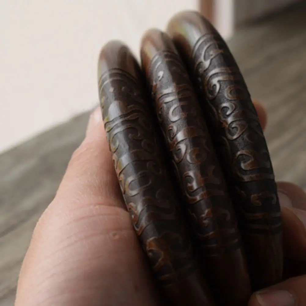 Vintage Sandalwood Mustache Hair Brush Hair Styling Wooden Hair Comb Beard Care Scalp Massage