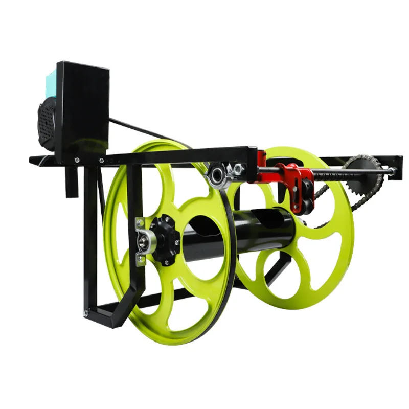 Thickened water pipe trolley, high pressure medicine pipe reel, agricultural hand crank pipe reel, storage turntable