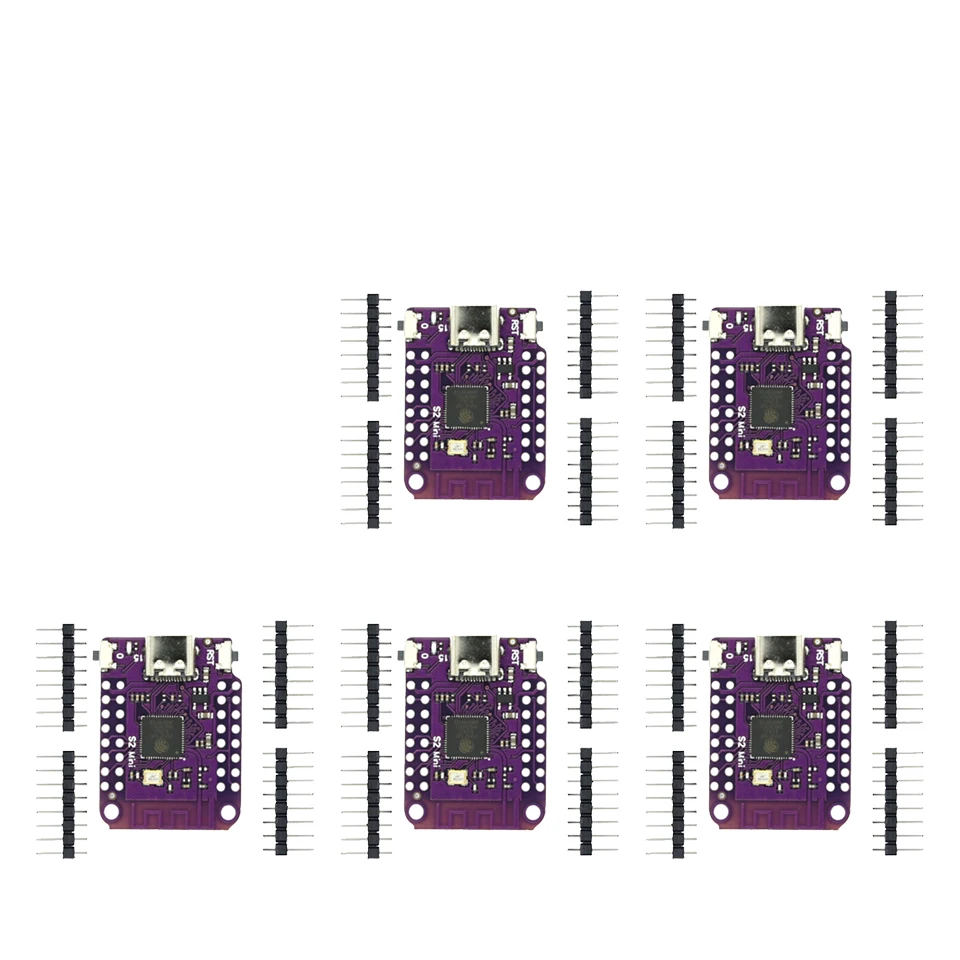 S2 Mini V1.0.0 WIFI IOT Board Based ESP32-S2FN4R2 ESP32-S2 4MB FLASH 2MB PSRAM Compatible With Arduino MicroPython 