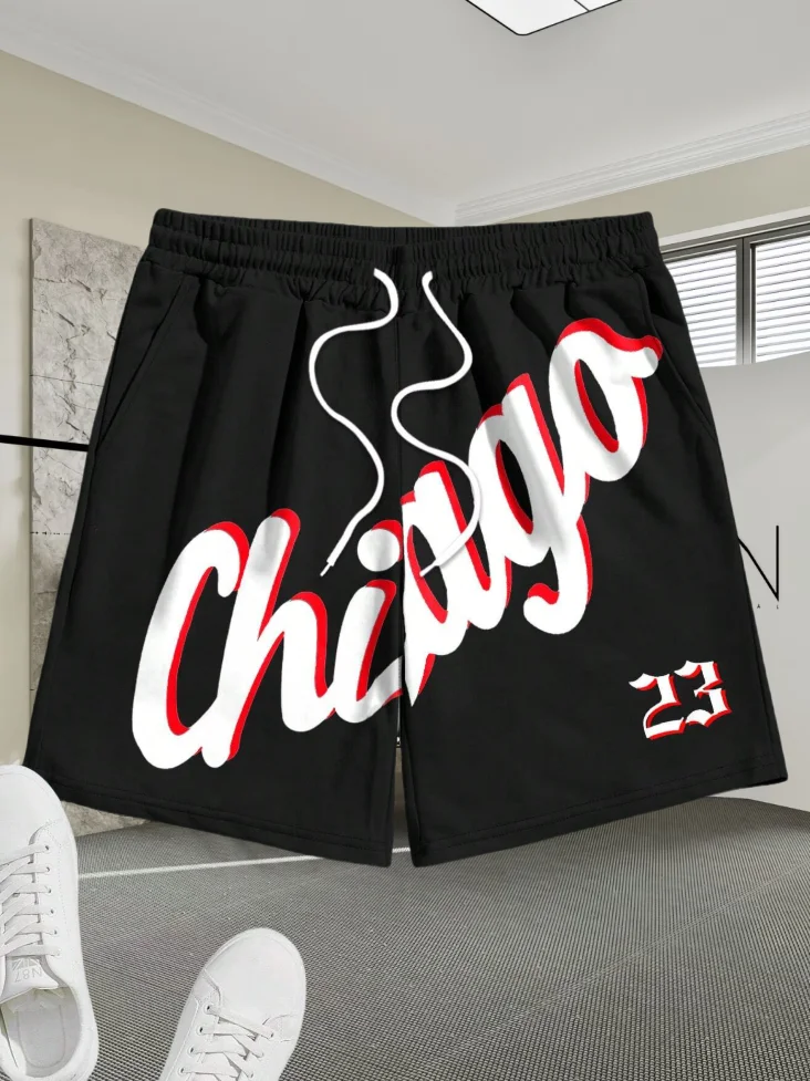 

Летние популярные шорты с 3D принтом, быстросохнущие, впитывающие пот, спортивные шорты для пляжного отдыха, новинка 2025 года, модные уличные мото