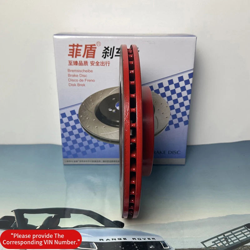 Disques de frein de haute qualité pour résoudre les vibrations des freins de voiture, compatibles avec Dongfeng DFSK Glory ix7/DFSK Fengon 7 3510010CA10000471 3520006AD0000380