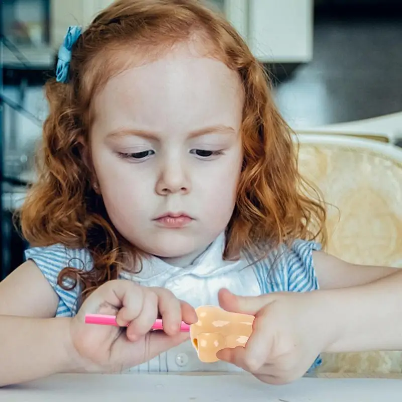 Милая забавная портативная точилка для карандашей, ручная точилка для карандашей в форме носа, инструмент для заточки, школьный класс