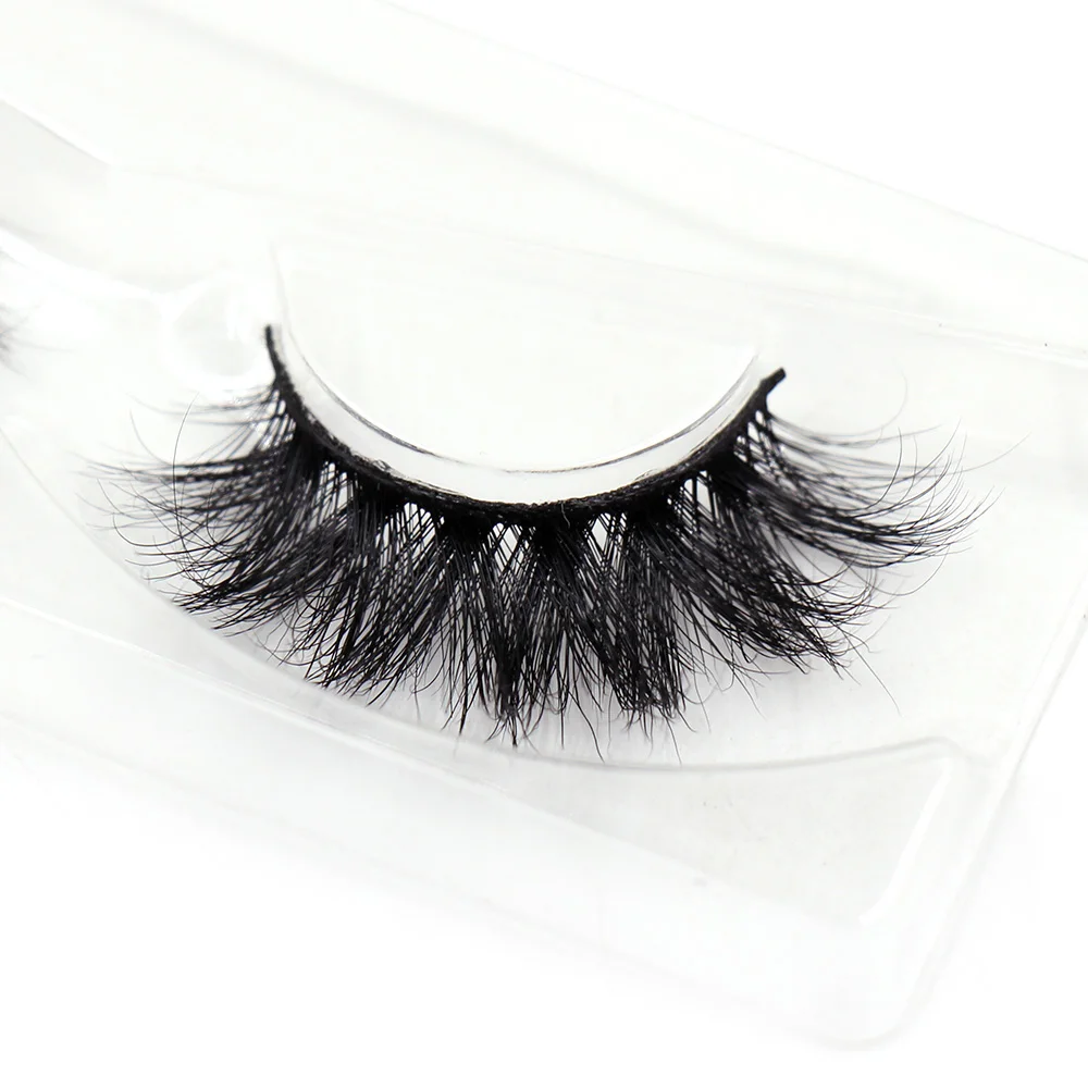 LEHUAMAO Mink Eyelashes 3D Mink Hair False Eyelashes Wispy Natural Lashes Handmade Fluffy Eyelash Extension Tools Cross Makeup
