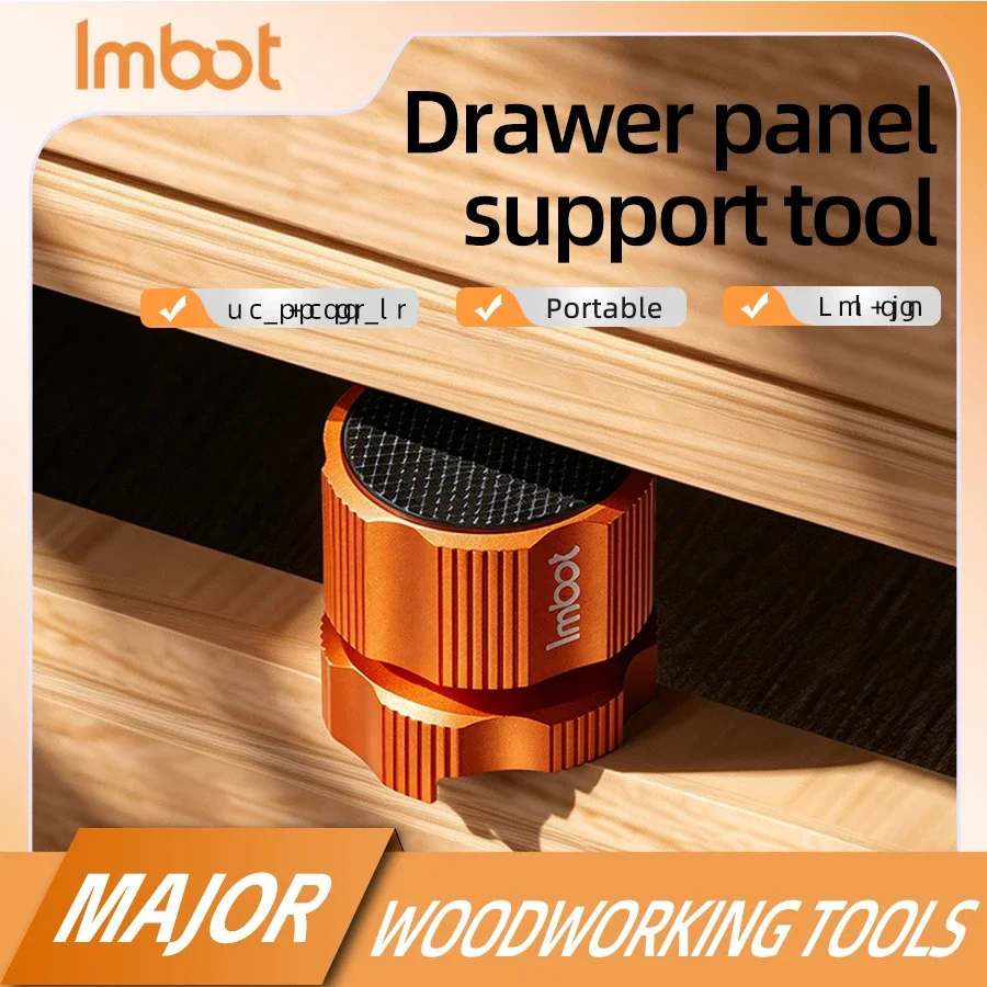2pcs Drawer Board Mounting Support Multi-Purpose Height Adjuster Rotating Aluminium Alloy Adjustable Drawer Panel Support
