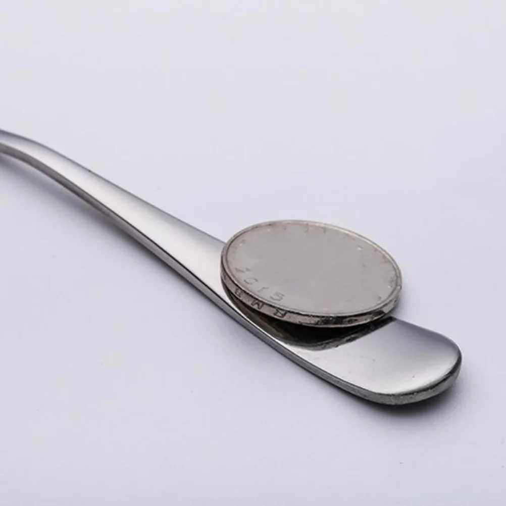 

3pcs Thickened Sugar Spoon Stainless Steel Dessert Spoon For Coffee Tea Cappuccino Ice Cream Serving Home Tableware Kitchen Bar