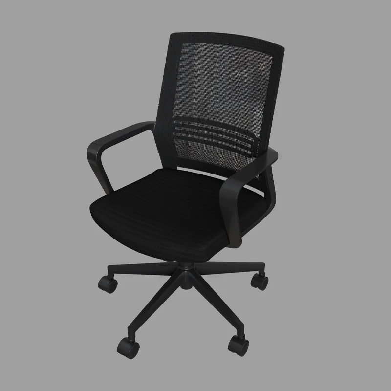 

Ergonomic Modern Black Tall Office Chair Home Adjustable Design with Rotating Mesh for Laboratory Furniture