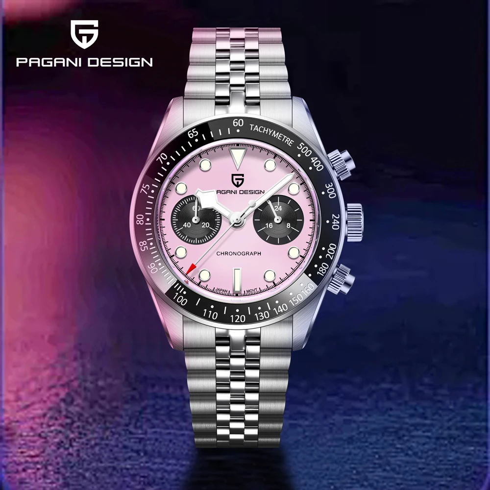 2026 New PAGANI DESIGN Watches Luxury BB Panda Mechanical Watches For Men Top Luxury Chronograph AR Sapphire Mirror Sports Clock