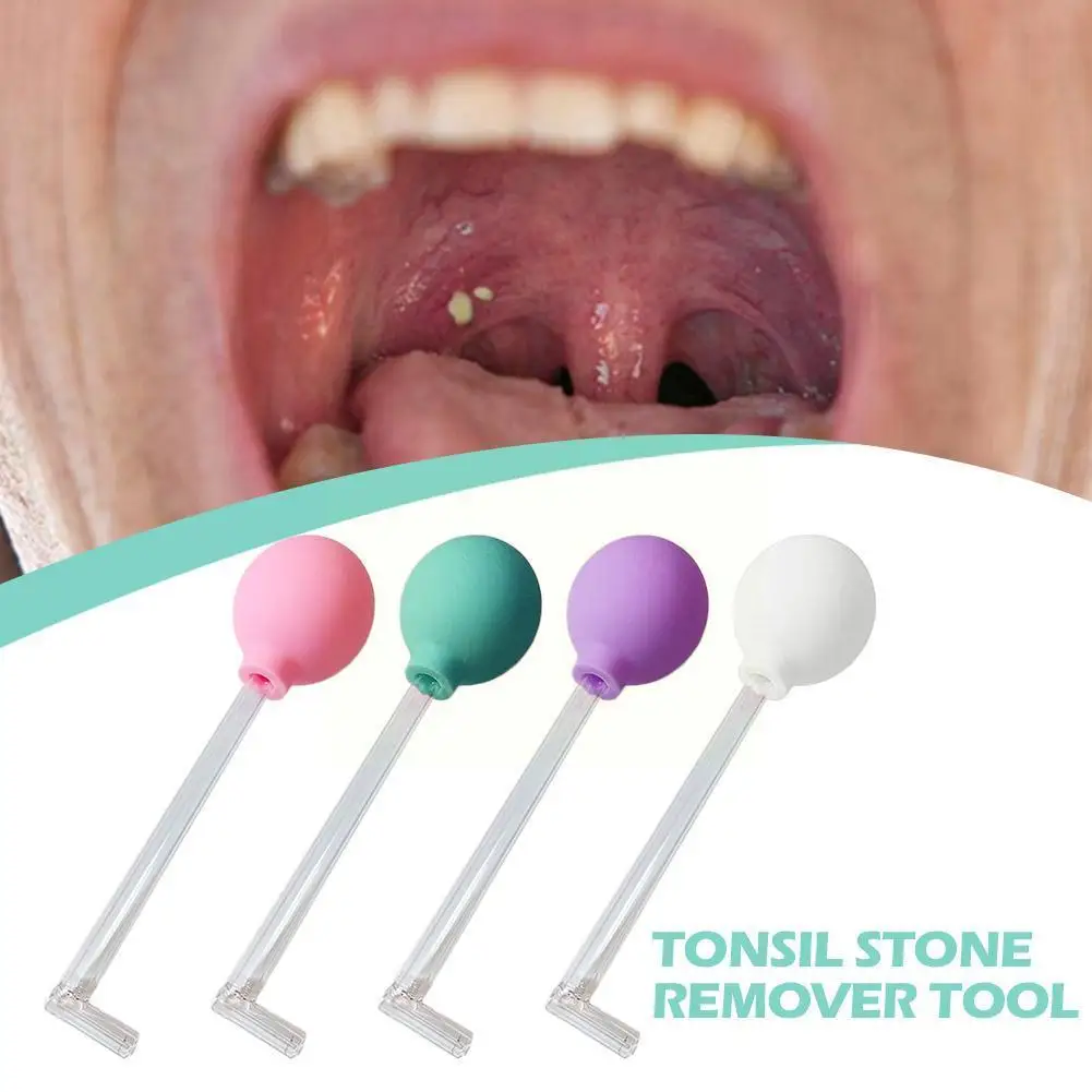 

Tonsil Stone Remover Tool Long Tube Glass Cleaning Tool For Oral Tonsil Stones Suction Ball Manual Style Mouth Cleaning Too G9Y2