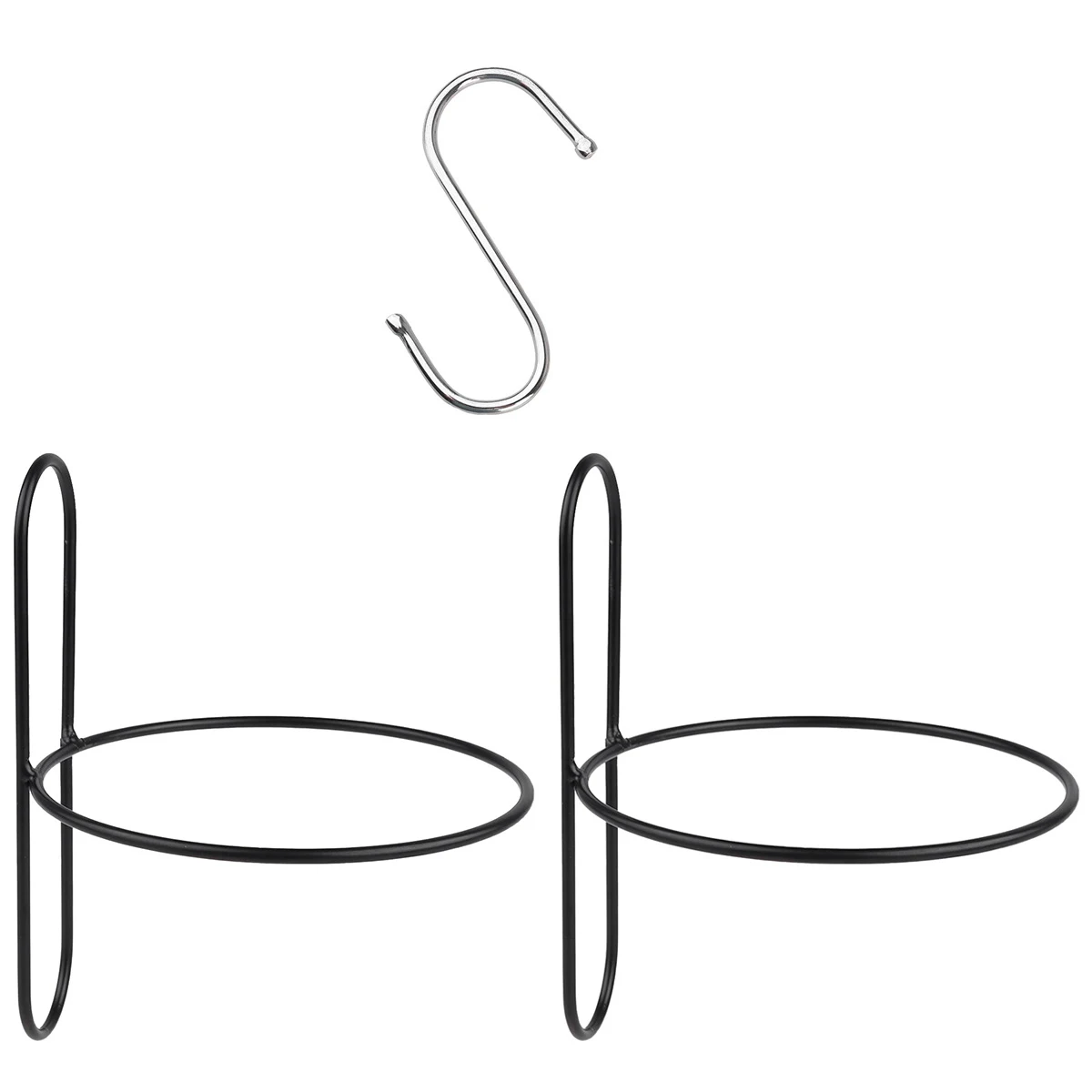 

Wall Mounted Iron Plant Racks Durable Flowerpot Holders Strong Bearing Capacity Suitable Indoors Balcony Garden Metal Planter