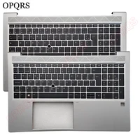 Nuevo para HP EliteBook 850 G7 850 G8 855 G7 G8 latino/español/francés/EE. UU./REINO UNIDO/francés/AZERTY/Italia cubierta de reposamanos para teclado de ordenador portátil