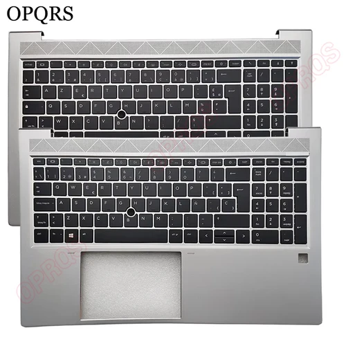 Imagen 1 del producto Nuevo para HP EliteBook 850 G7 850 G8 855 G7 G8 latino/español/francés/EE. UU./REINO UNIDO/francés/AZERTY/Italia cubierta de reposamanos para teclado de ordenador portátil