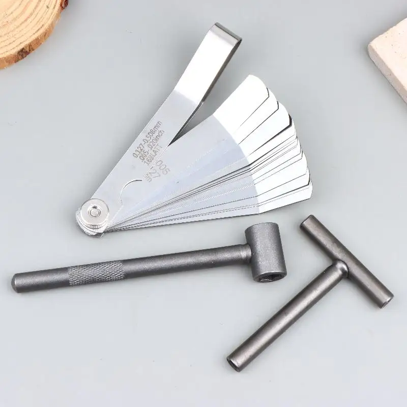 Versatile Motorcycle Valve Adjustment Tools Equipped with Spanner and Feeler Gauge for Quality Engine Work - view 6