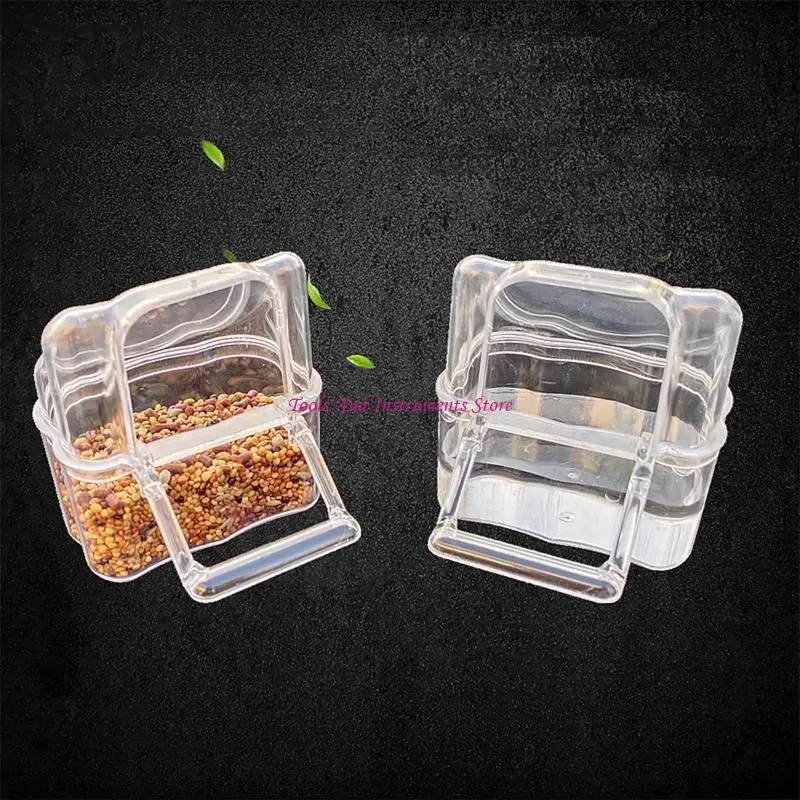 Кормушка для птиц для Budgerigar Canary Parrot Finches Parakeet Container C7AC