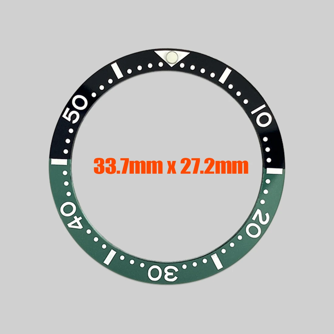 33.7mm SKX013 Ceramic Bezel Insert Ring Fit for Seiko SKX013 Watch Case Flat Ceramic Bezel Insert Spare Parts For Watches